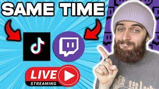 How To Stream On Twitch & TikTok At The SAME TIME