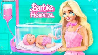 Barbie in the Hospital LOL Surprise DIYs