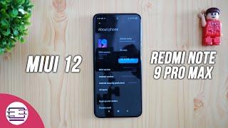 MIUI 12 for Redmi Note 9 Pro Max Download Now