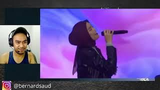 Salma Salsabil - Keliru Ruth Shanaya LIVE  IYA GA SIH GUYS?  SINGER REACTION