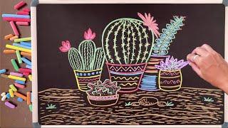 Twinkle Twinkle Little... Cactus Relaxing Art & Music