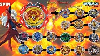 Revive Phoenix VS ALL Season 3 marathon Beyblade Burst Cho-Z 베이블레이드 버스트 초제트 리바이브 피닉스VS 올시즌3 마라톤 배틀