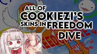 All of COOKIEZIS Skins in FREEDOM DIVE