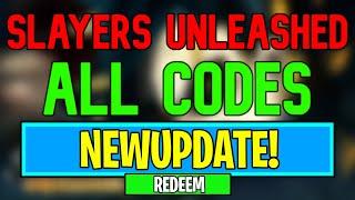 New Slayers Unleashed Codes  Roblox Slayers Unleashed Codes June 2024