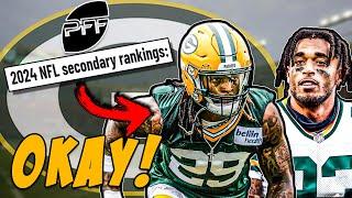 Reacting to PFFs DB Ranking of the Green Bay Packers