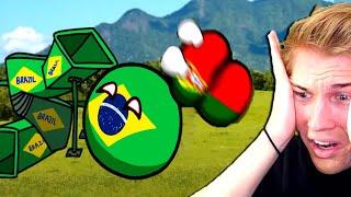 Why you should never make these countries mad... Countryball Animation