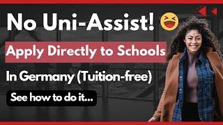 No Uni Assist Needed Amazing Secret College Admissions in Germany