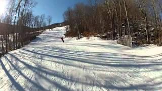 Tim G and Edwin skiing @ Hunter mountain 9 and 10 of January 2012