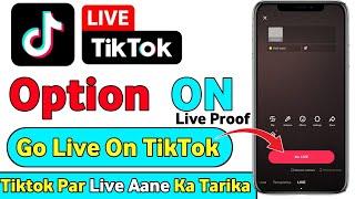 tiktok par live aane ka tarika 2024  TIKTOK par live Kaise aate hain