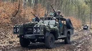 Czech Army Paratroopers Armed with CZ Bren-2 Rifle During NATO Exercise in Slovakia