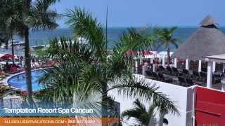 Inside the Temptation Resort Spa in Cancun Mexico — All Inclusive Vacation