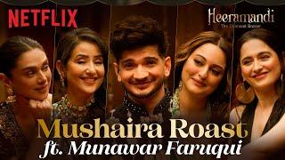 The Cast Of Heeramandi & Munawar Faruqui - The Mushaira ROAST   Netflix India