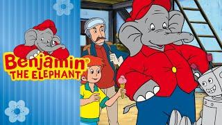 Benjamin the Elephant The Strawberry Ice-Cream Robot FULL EPISODE