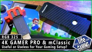 4K Gamer Pro & mClassic HDMI Upscalers - Useful or Useless?   RGB325  MY LIFE IN GAMING