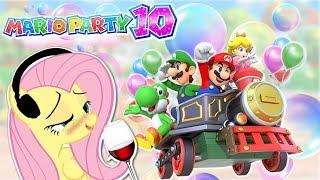 DRUNK Fluttershee plays Mario Party 10   NEW YURS AGIN  Part 1