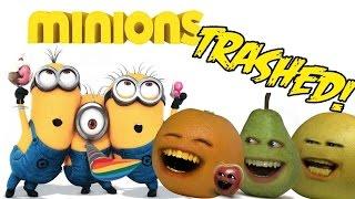 Annoying Orange - MINIONS TRAILER Trashed