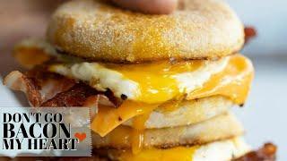 English Muffin Breakfast Sandwiches