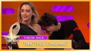 Why Saoirse Ronan Calls Timothée Chalamet Pony  The Graham Norton Show