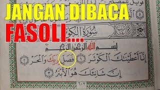 Ini Surat Paling Pendek di Al Quran   Baca Pakai Irama Imam Masjidil Haram