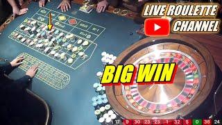  LIVE ROULETTE  BIG WIN In Real Casino   Lots of Winning Exclusive  2024-07-13