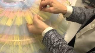 Constructing a Classical Ballet Tutu Part 5 Hooping & Quilting the Skirt - University of Akron