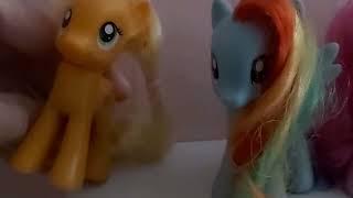 Manly Applejack Farts in Rainbow Dashs Face  best reaction