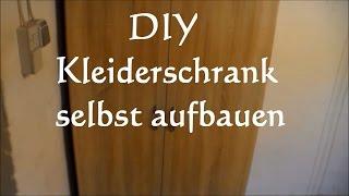 Anleitung Kleiderschrank aufbauen - Schrank zusammenbauen - Möbel aufbauen Tipps