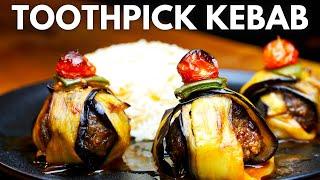 Islim Kebab Traditional Eggplant Dish with Garlicy Meatballs