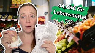 Schlau SPAREN 4469€ für LEBENSMITTEL  Mama mit Kleinkind