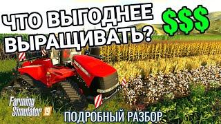 Что выгоднее всего выращивать  Подробный разбор  Farming Simulator 19