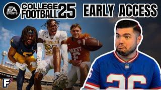 I PLAYED CFB25 EARLY TWITCH EXCLUSIVE GAMEPLAYS + AMA + EA SHOW SIDECAST LATER CHECK IN
