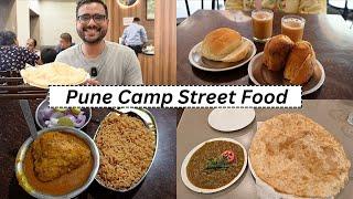 Pune Camp Street Food  Cafe Yezdan Budhani Wafers Dorabjee and sons and much more