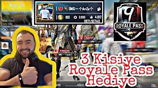  9.SEZON  ROYALE PASS AÇIP FULLEDIK PUBG MOBILE