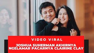 VIRAL ROMANTIS BANGET JOSHUA SUHERMAN LAMAR KEKASIHNYA CLARINE CLAY DI RESTAURANT