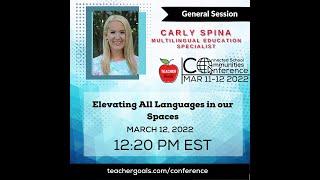 Carly Spina TeacherGoals Conference Video