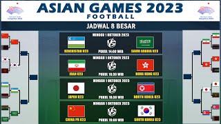 Jadwal 8 Besar Asian Games Sepakbola 2023