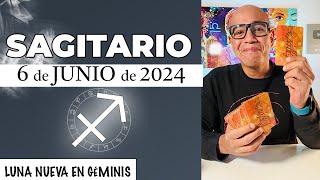 SAGITARIO  Horóscopo de hoy 6 de Junio 2024  Hoy vas a ser el mejor soltero Sagitario