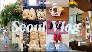 【韓国 Vlog】 Episode 2 韓国旅行 聖水  弘大  延南  狎鴎亭ロデオ 明洞  BTS テテ layover聖地巡りおすすめのカフェ️おすすめショッピング