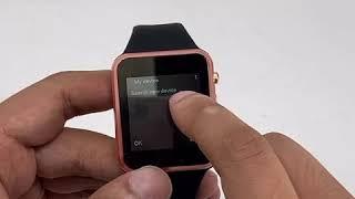 How to Connect iSMART Watch to Android Mobile Device Distributed by Techno Pavé