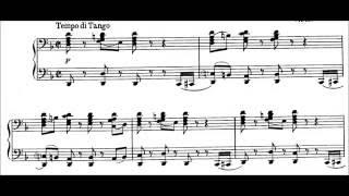 Igor Stravinsky - Tango audio + sheet music