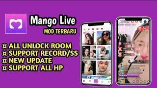 Update Terbaru Mango Ungu Live Mod  Unlock All Room dijamin Bisa rekam layar saingan blingbling