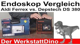 Endoskop Vergleich  Aldi Ferrex vs. Depstech DS380