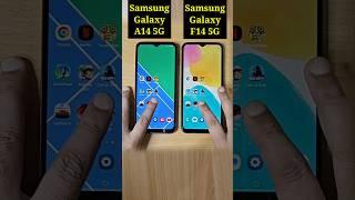 Samsung Galaxy A14 5G Vs Samsung Galaxy F14 5G Speed Test Comparison 