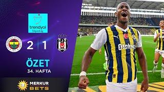 MERKUR BETS  Fenerbahçe 2-1 Beşiktaş - HighlightsÖzet  Trendyol Süper Lig - 202324