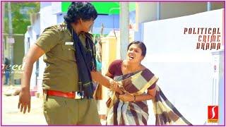 Chandini Tamilarasan South  Political Thriller dubbed movie scenes  Priya Ashmitha  Samuthirakani