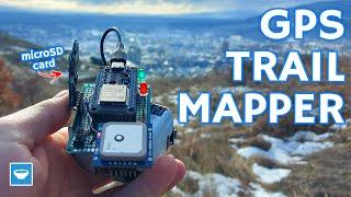 Nature Trail Mapper in KML format with ESP32 RYS352A GPS Module and microSD card logging