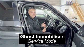 Ghost Immobiliser Service Mode  Range Rover Sport  Dragon Car Alarms