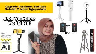 PERALATAN YOUTUBER PEMULA  MODAL HP BISA DAPET GAJI JUTAAN