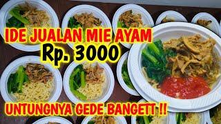 Ide jualan Mie Ayam 3000an super enak dan ekonomis