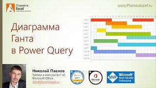 Диаграмма Ганта в Power Query